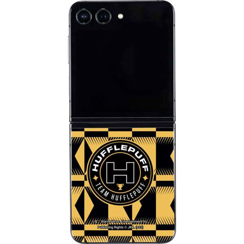 Wizarding Worlds Harry Potter Team Hufflepuff Galaxy Z Flip5 5G Skin