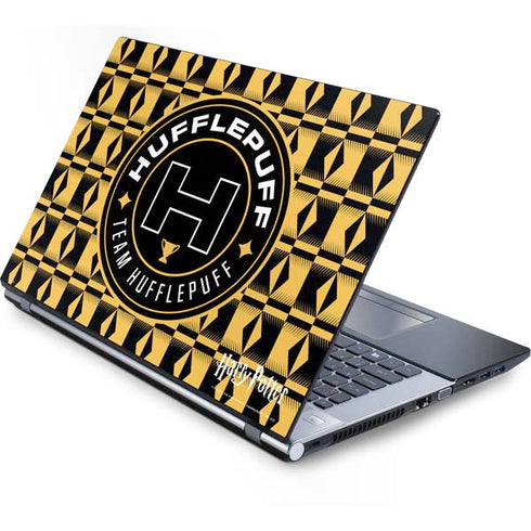Wizarding Worlds Harry Potter Team Hufflepuff Generic Laptop Skin