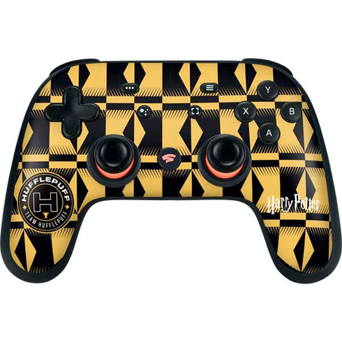 Wizarding Worlds Harry Potter Team Hufflepuff Google Stadia Controller Skin