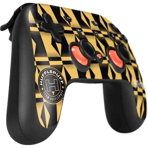 Wizarding Worlds Harry Potter Team Hufflepuff Google Stadia Controller Skin