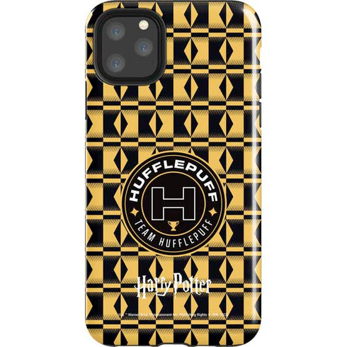 Wizarding Worlds Harry Potter Team Hufflepuff iPhone 11 Pro Max Impact Case
