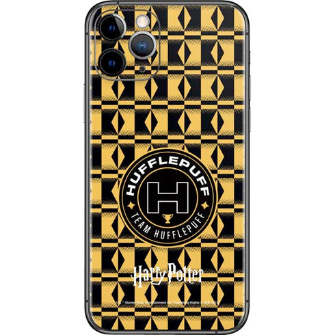 Wizarding Worlds Harry Potter Team Hufflepuff iPhone 11 Pro Skin