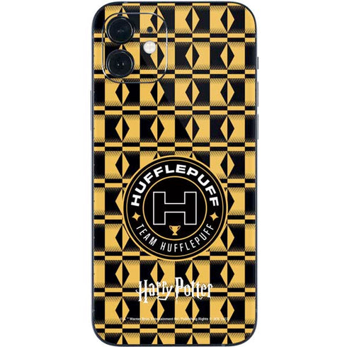 Wizarding Worlds Harry Potter Team Hufflepuff iPhone 12 Mini Skin