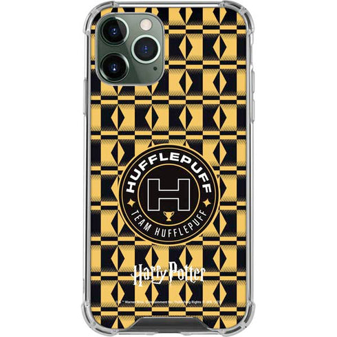 Wizarding Worlds Harry Potter Team Hufflepuff iPhone 12 Pro Max Clear Case