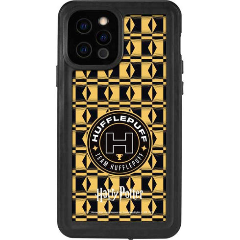 Wizarding Worlds Harry Potter Team Hufflepuff iPhone 12 Pro Waterproof Case