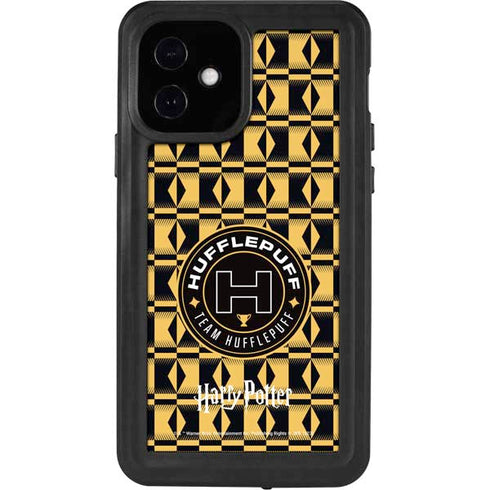 Wizarding Worlds Harry Potter Team Hufflepuff iPhone 12 Waterproof Case