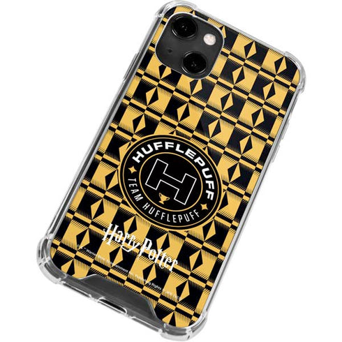 Wizarding Worlds Harry Potter Team Hufflepuff iPhone 14 Clear Case