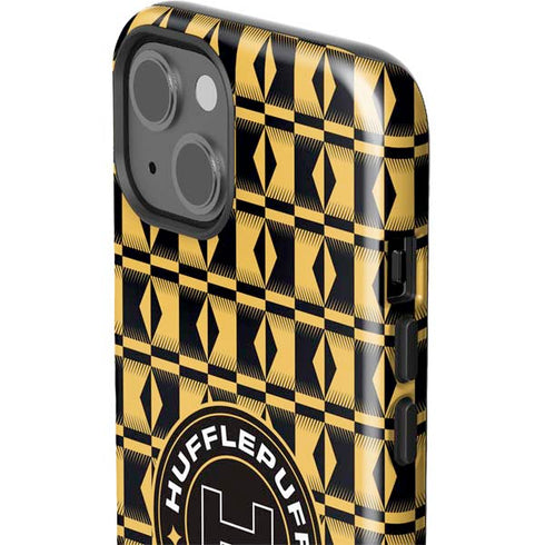 Wizarding Worlds Harry Potter Team Hufflepuff iPhone 15 Impact Case