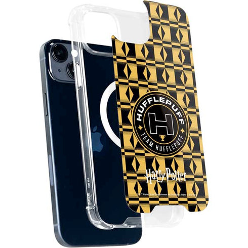 Wizarding Worlds Harry Potter Team Hufflepuff iPhone 15 Plus MagSafe Case