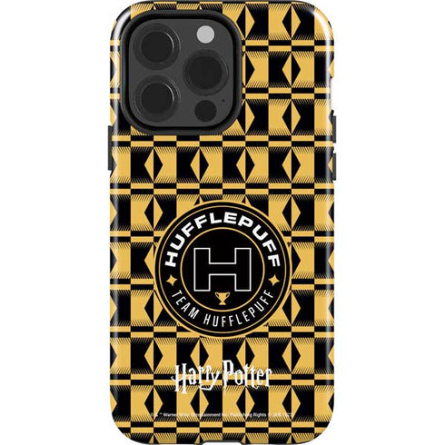 Wizarding Worlds Harry Potter Team Hufflepuff iPhone 14 Pro Impact Case