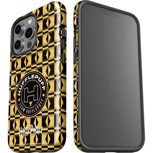 Wizarding Worlds Harry Potter Team Hufflepuff iPhone 15 Pro Impact Case