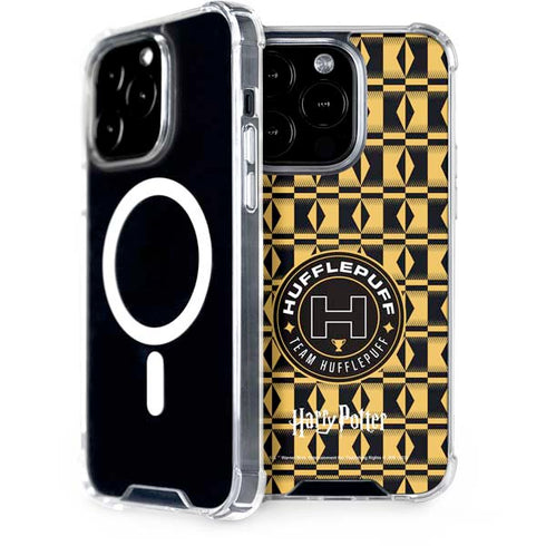 Wizarding Worlds Harry Potter Team Hufflepuff iPhone 14 Pro MagSafe Case