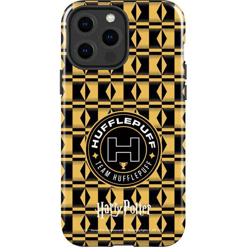 Wizarding Worlds Harry Potter Team Hufflepuff iPhone 15 Pro Max Impact Case