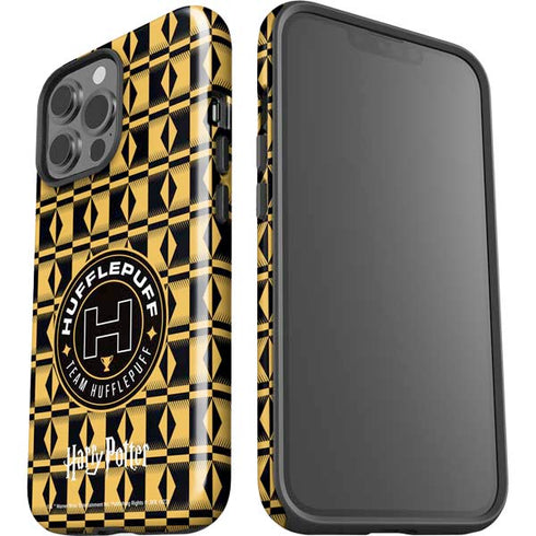 Wizarding Worlds Harry Potter Team Hufflepuff iPhone 15 Pro Max Impact Case