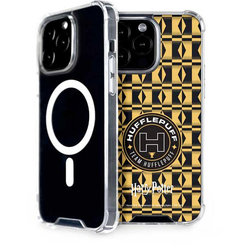 Wizarding Worlds Harry Potter Team Hufflepuff iPhone 15 Pro Max MagSafe Case