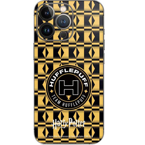 Wizarding Worlds Harry Potter Team Hufflepuff iPhone 14 Pro Skin