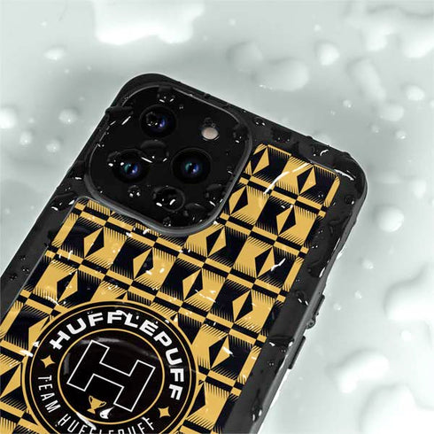 Wizarding Worlds Harry Potter Team Hufflepuff iPhone 14 Pro Waterproof Case