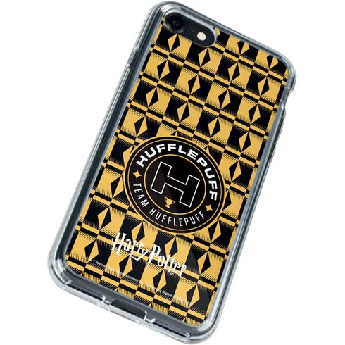 Wizarding Worlds Harry Potter Team Hufflepuff iPhone SE (2nd & 3rd Gen) Clear Case