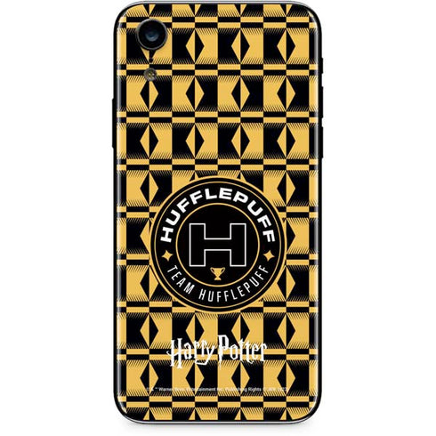 Wizarding Worlds Harry Potter Team Hufflepuff iPhone XR Skin