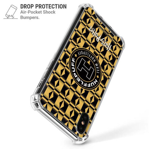 Wizarding Worlds Harry Potter Team Hufflepuff iPhone XS Max Clear Case