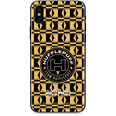 Wizarding Worlds Harry Potter Team Hufflepuff iPhone XS Max Skin