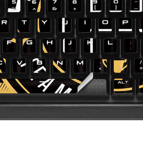 Wizarding Worlds Harry Potter Team Hufflepuff K95 RGB PLATINUM Mechanical Gaming Keyboard Skin