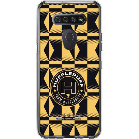 Wizarding Worlds Harry Potter Team Hufflepuff LG K51/Q51 Clear Case