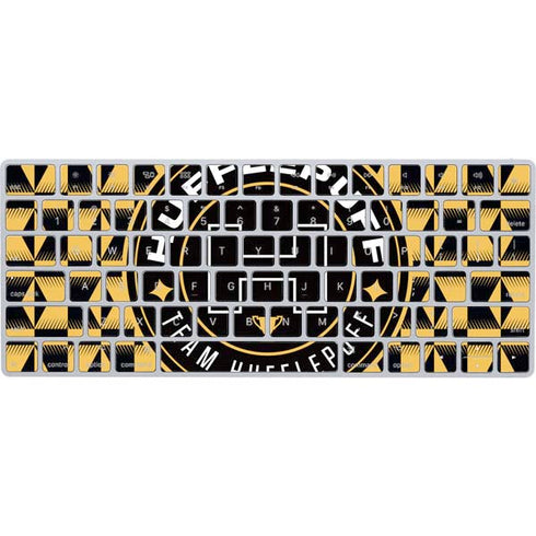 Wizarding Worlds Harry Potter Team Hufflepuff Magic Keyboard Skin