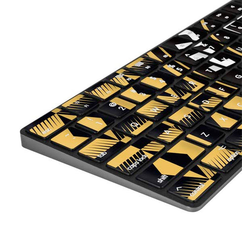 Wizarding Worlds Harry Potter Team Hufflepuff Magic Keyboard with Numeric Keypad Skin