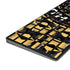 Wizarding Worlds Harry Potter Team Hufflepuff Magic Keyboard with Numeric Keypad Skin