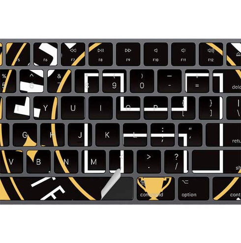 Wizarding Worlds Harry Potter Team Hufflepuff Magic Keyboard with Numeric Keypad Skin