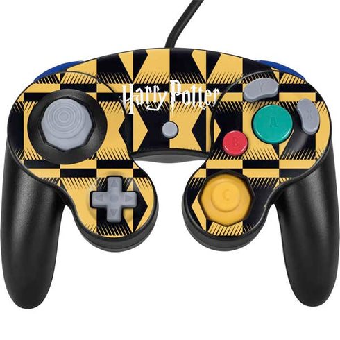 Wizarding Worlds Harry Potter Team Hufflepuff Nintendo GameCube Controller Skin