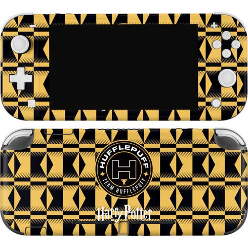 Wizarding Worlds Harry Potter Team Hufflepuff Nintendo Switch Lite Skin