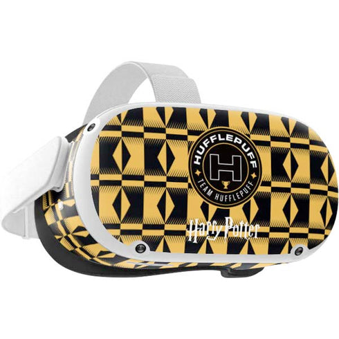 Wizarding Worlds Harry Potter Team Hufflepuff Oculus Quest 2 Skin