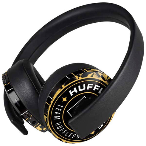 Wizarding Worlds Harry Potter Team Hufflepuff PlayStation 4 Gold Wireless Headset Skin