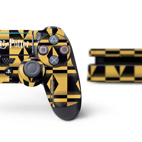 Wizarding Worlds Harry Potter Team Hufflepuff PS4 Slim Bundle Skin