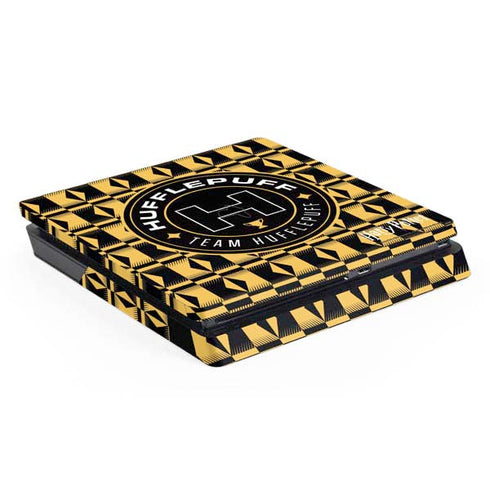 Wizarding Worlds Harry Potter Team Hufflepuff PS4 Slim Skin