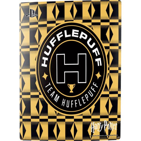 Wizarding Worlds Harry Potter Team Hufflepuff PS5 Digital Edition Console Skin