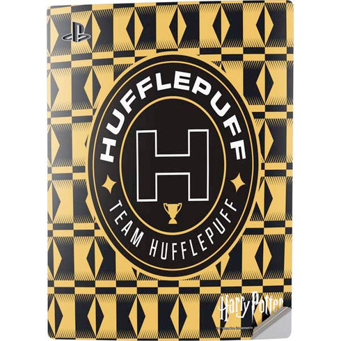 Wizarding Worlds Harry Potter Team Hufflepuff PS5 Digital Edition Console Skin