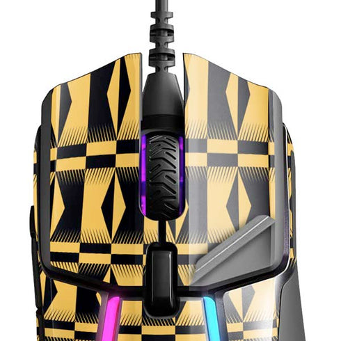 Wizarding Worlds Harry Potter Team Hufflepuff SteelSeries Rival 600 Gaming Mouse Skin