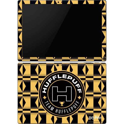 Wizarding Worlds Harry Potter Team Hufflepuff Surface Pro 6 Skin