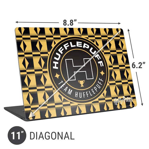 Wizarding Worlds Harry Potter Team Hufflepuff Universal Laptop 11in (8.8 x 6.2in) Skin