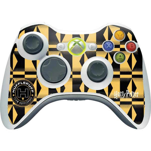 Wizarding Worlds Harry Potter Team Hufflepuff Xbox 360 Wireless Controller Skin