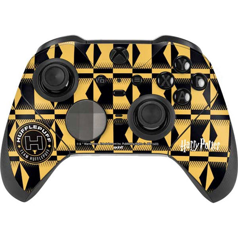 Wizarding Worlds Harry Potter Team Hufflepuff Xbox Elite Wireless Controller Series 2 Skin