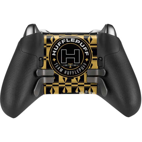 Wizarding Worlds Harry Potter Team Hufflepuff Xbox Elite Wireless Controller Series 2 Skin