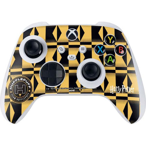 Wizarding Worlds Harry Potter Team Hufflepuff Xbox Series S Controller Skin
