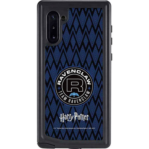 Wizarding Worlds Harry Potter Team Ravenclaw Galaxy Note 10 Waterproof Case