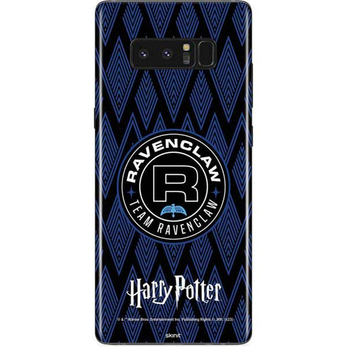 Wizarding Worlds Harry Potter Team Ravenclaw Galaxy Note 8 Skin