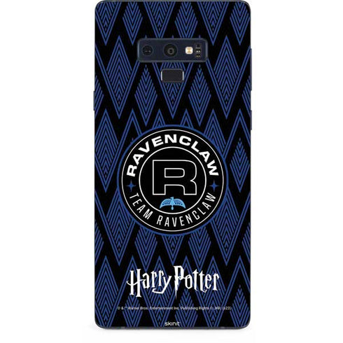 Wizarding Worlds Harry Potter Team Ravenclaw Galaxy Note 9 Skin