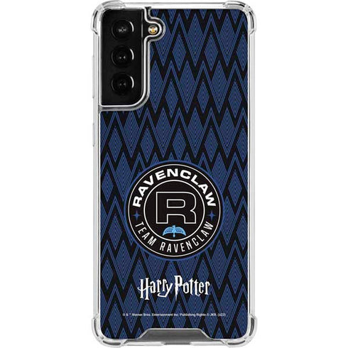 Wizarding Worlds Harry Potter Team Ravenclaw Galaxy S21 FE Clear Case